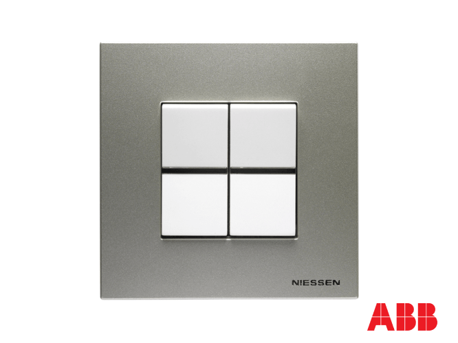 Розетки та вимикачі ABB Zenit Niessen