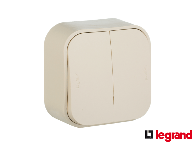 Розетки та вимикачі Legrand Quteo