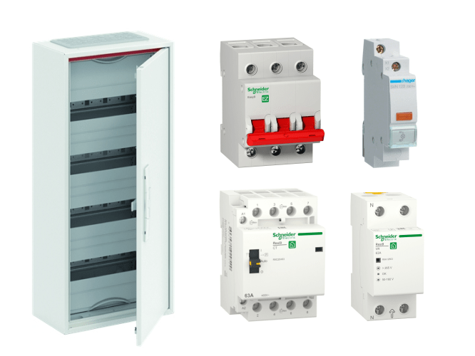 Модульне та щитове обладнання